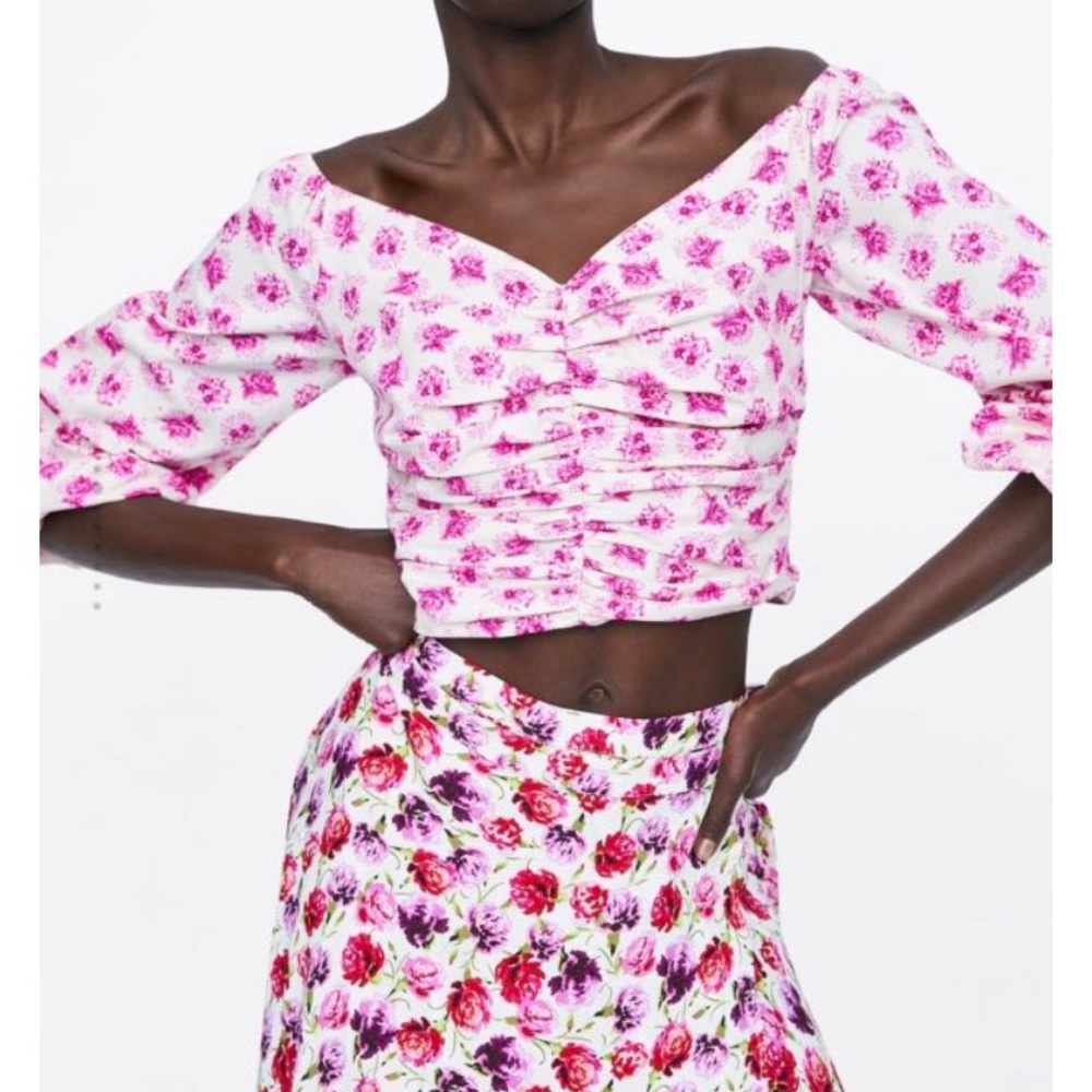 Zara floral crop